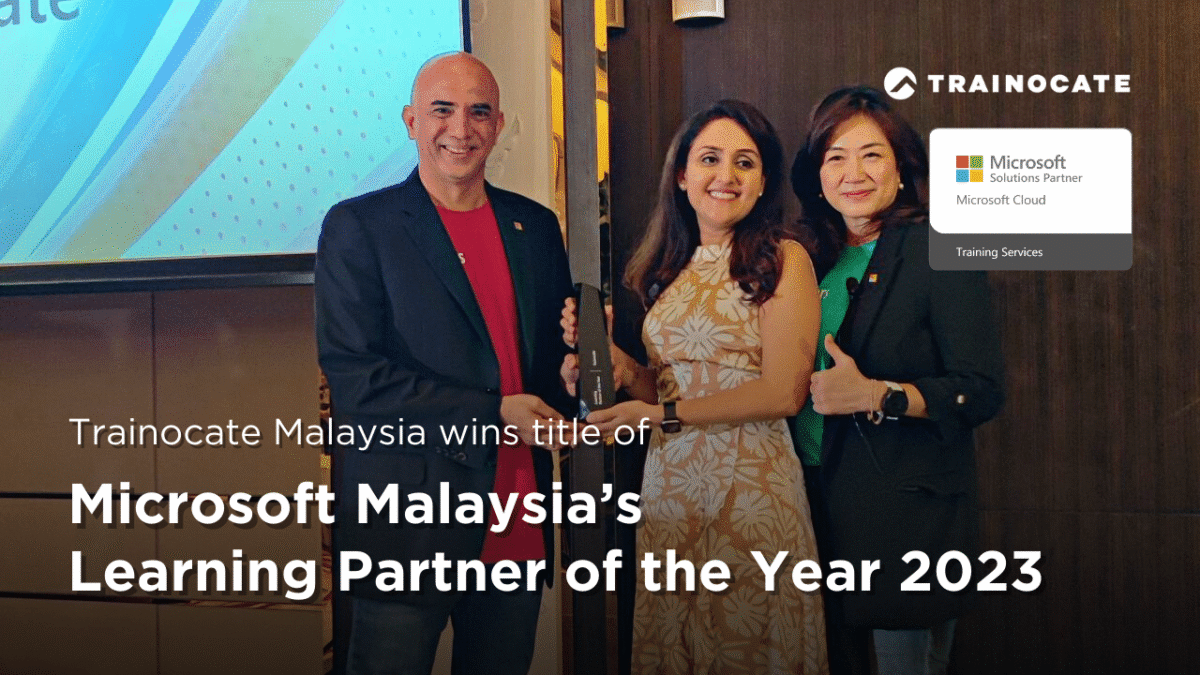 We won Microsoft Malaysia's Learning Partner of the Year 2023!