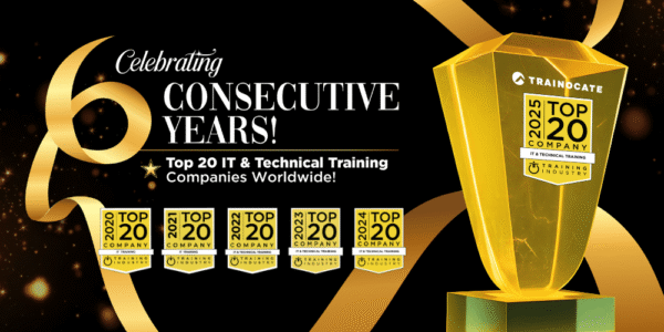 Celebrating 6 Consecutive Years! Trainocate Group Named a Top 20 IT Training Company for the 6th Consecutive Year in 2025.